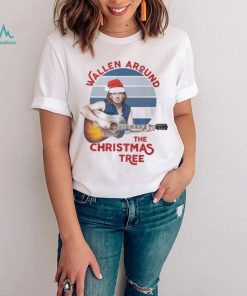 Santa Morgan Wallen Around The Christmas Tree Vintage shirt