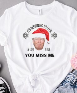 Santa Trump It’s Beginning To Look A Lot Like You Miss Me Christmas 2022 Sweater