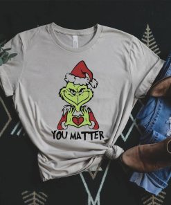 Santa grinch you matter Christmas sweater