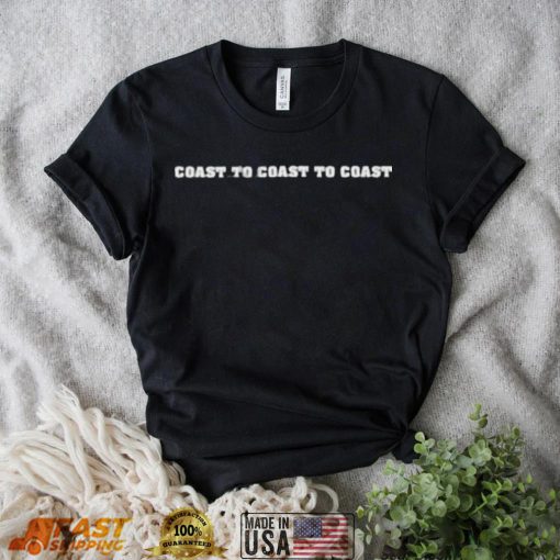 Santa is canadian coast to coast to coast shirt