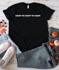 Santa is canadian coast to coast to coast shirt