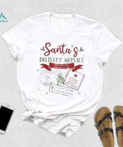 Santa’s delivery service funny Christmas l&d nurse labor and delivery nurse shirt