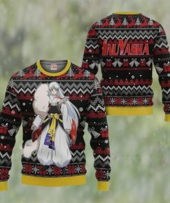 Sesshomaru Ugly Christmas Sweater Inuyasha Anime Xmas Gift