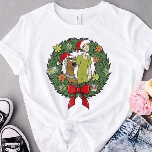 Shaggy and Scooby Doo Snack Wreath Xmas 2022 Shirt