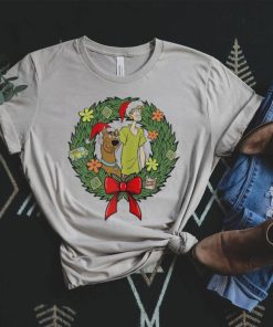 Shaggy and Scooby Doo Snack Wreath Xmas 2022 Shirt