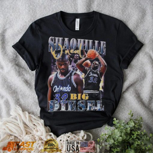 Shaquille O’Neal NBA Inspired Vintage Unisex T Shirt