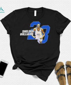 Shelden Williams Duke Blue Devils throwback shirt