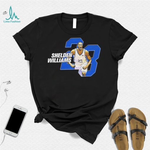 Shelden Williams Duke Blue Devils throwback shirt