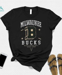 Since 1968 Icon Black Milwaukee Bucks Basketball Since 1969 Shirt