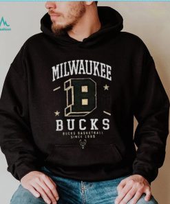 Since 1968 Icon Black Milwaukee Bucks Basketball Since 1969 Shirt
