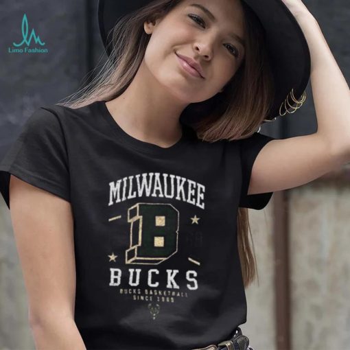 Since 1968 Icon Black Milwaukee Bucks Basketball Since 1969 Shirt