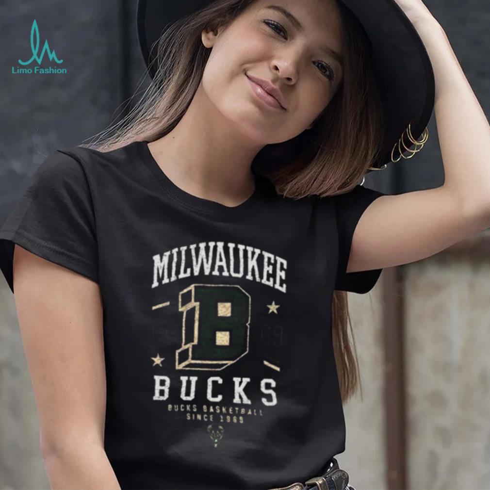Since 1968 Icon Black Milwaukee Bucks Basketball Since 1969 Shirt Since 1968 Icon Black Milwaukee Bucks Basketball Since 1969 Shirt