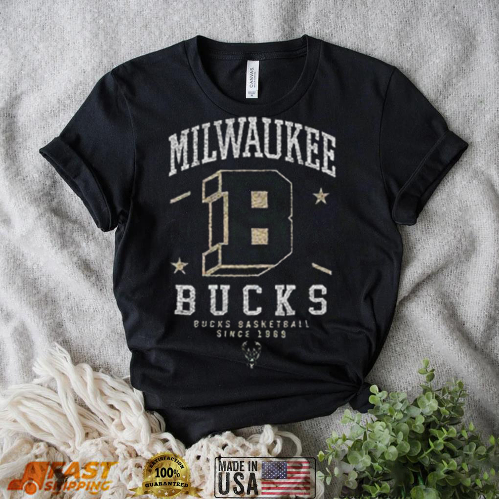 Since 1968 Icon Black Milwaukee Bucks Basketball Since 1969 T Shirt Since 1968 Icon Black Milwaukee Bucks Basketball Since 1969 T Shirt