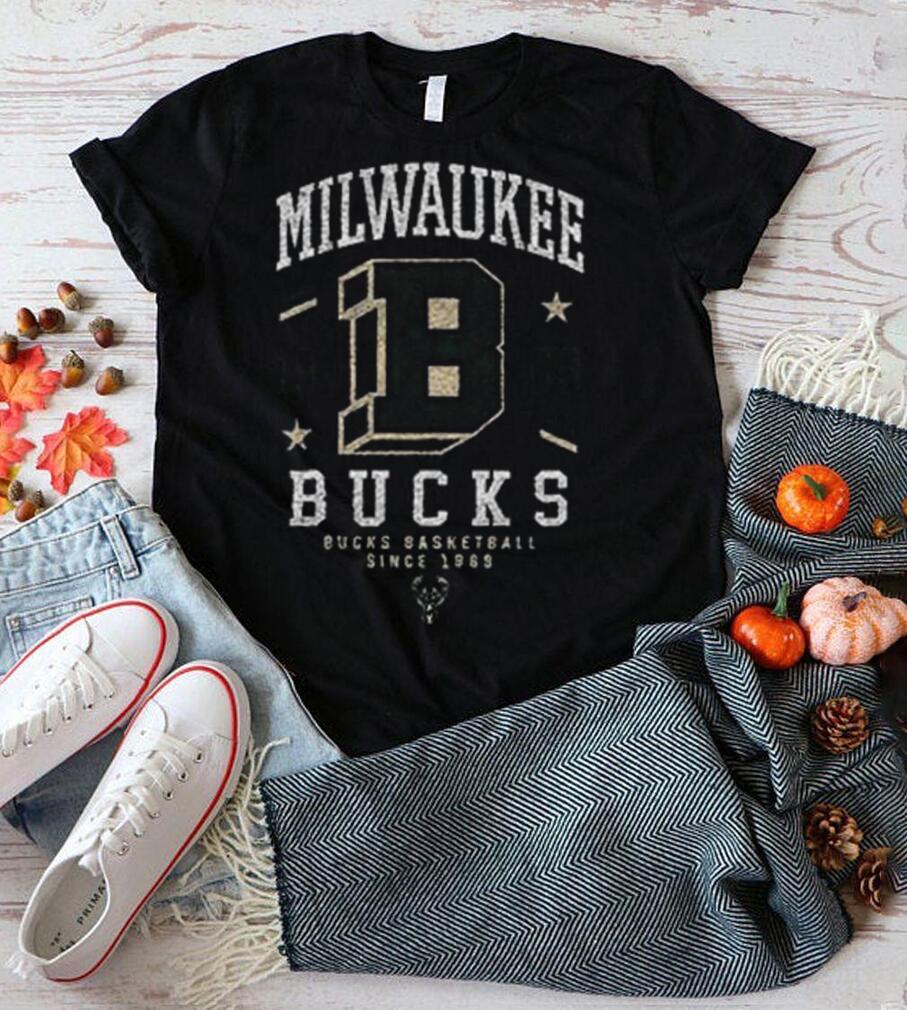 Since 1968 Icon Black Milwaukee Bucks Basketball Since 1969 T Shirt Since 1968 Icon Black Milwaukee Bucks Basketball Since 1969 T Shirt