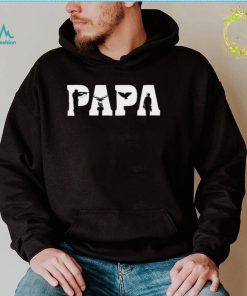 Single Dad Papa Hunting New Design T Shirt2