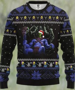 Skeletor Ugly Christmas Sweater, Xmas Sweatshirt