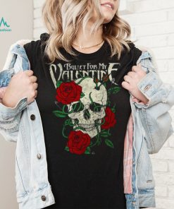 Skull And Roses Rock Band Bullet For My Valentine Shirt