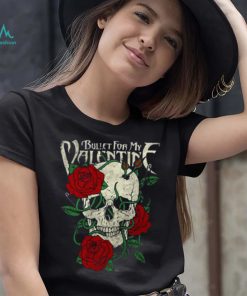 Skull And Roses Rock Band Bullet For My Valentine Shirt