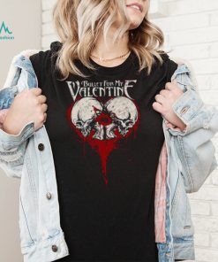 Shirt Bullet Skull Band Valentine Limotees Heart Rock - My For