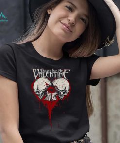 Band Shirt Skull Bullet For My Heart Valentine Rock Limotees -