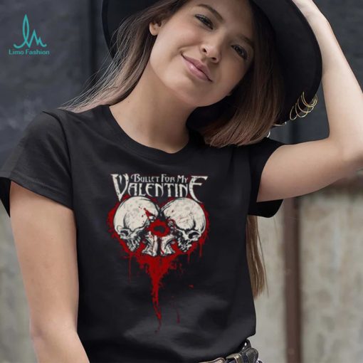 Skull Heart Rock Band Bullet For My Valentine Shirt