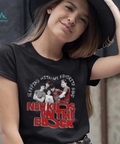 Sleeping with my favorite band New Kids on the Block 2022 shirt