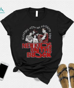 Sleeping with my favorite band New Kids on the Block 2022 shirt