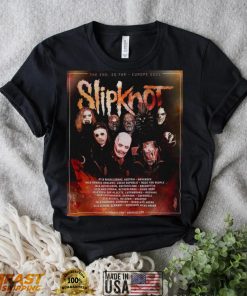 Slipknot The End So Far Europe Tour 2023 Shirt