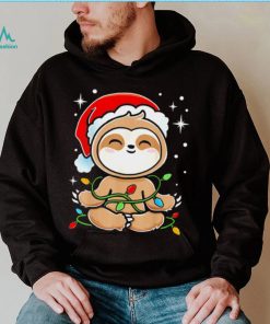 Sloth Christmas Tree Lights shirt