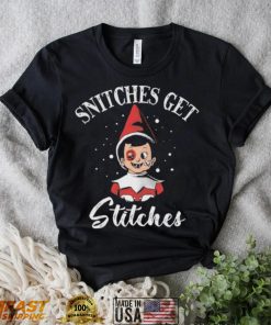 Snitches Get Stitches Ugly Christmas Unisex T Shirt