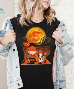 Snoopy And Charlie Brown syracuse Halloween Shirt