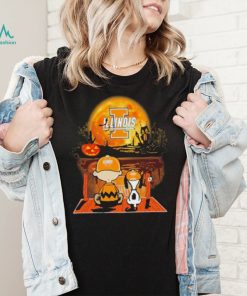 Snoopy and Charlie Brown Chicago Bears Halloween Shirt