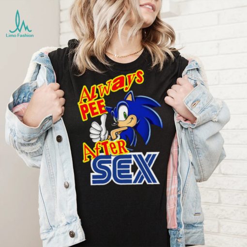 Sonic Always Pee After Sex T Shirt