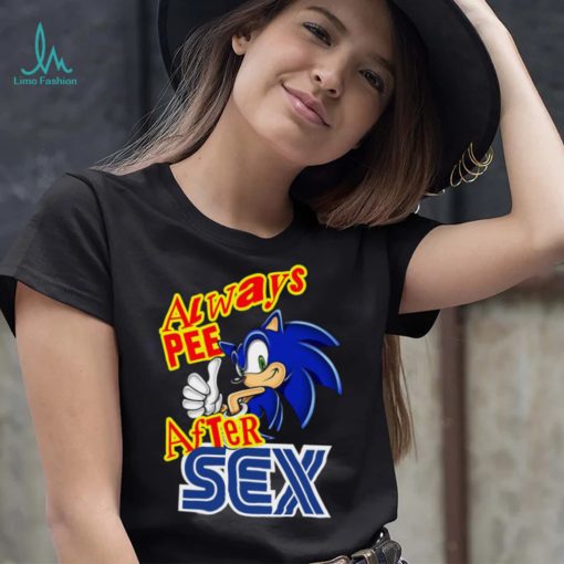 Sonic Always Pee After Sex T Shirt