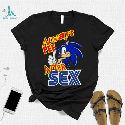 Sonic Always Pee After Sex T Shirt