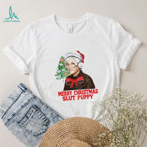 Sophia Merry Christmas Slut Puppy Golden Girls Unisex Sweatshirt