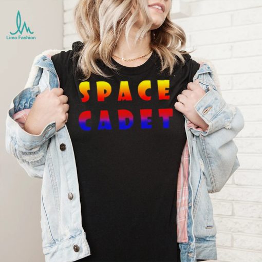 Space Cadet logo colorful shirt