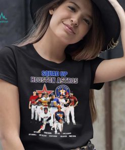 Squad Up Houston Astros Signature Shirt