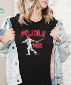 St Louis Baseball Albert Pujols 700 Home Runs T Shirt2