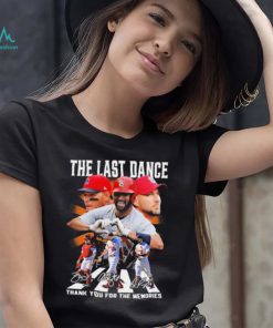 St. Louis Cardinals Abbey Road The Last Dance Thank You For The Memories Signature Shirt