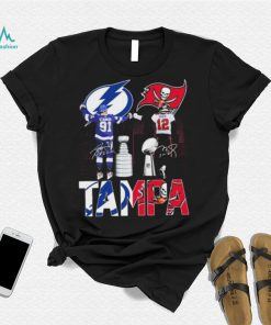 Stamkos 91 And Brady12 Tampa City Sports Shirt