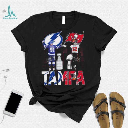 Stamkos 91 And Brady12 Tampa City Sports Shirt