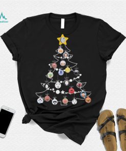 Star Wars Characters Ornaments Christmas Tree Shirt
