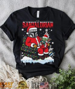 Star Wars Christmas Shirt The Santalorian And Baby Yoda