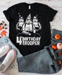 Star wars stormtrooper party hats trio 4th birthday trooper shirt