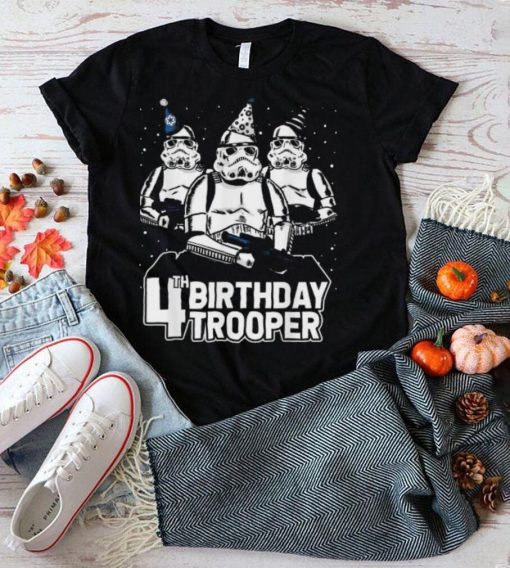 Star wars stormtrooper party hats trio 4th birthday trooper shirt