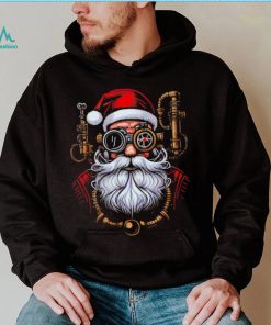 Steampunk Santa Claus art shirt