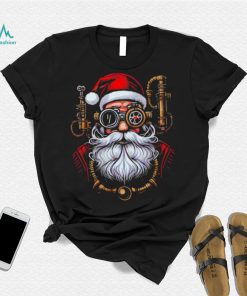 Steampunk Santa Claus art shirt