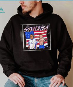 Stefonia American flag shirt