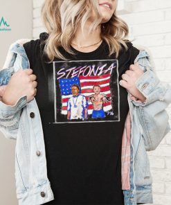 Stefonia American flag shirt